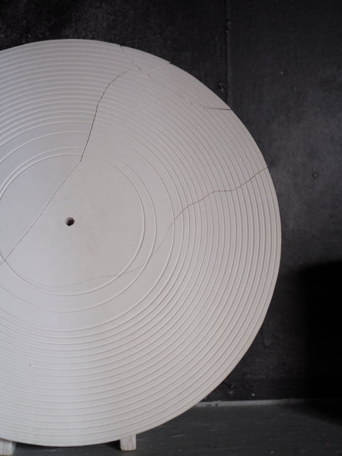 UNGLAZED PORCELAIN RECORD