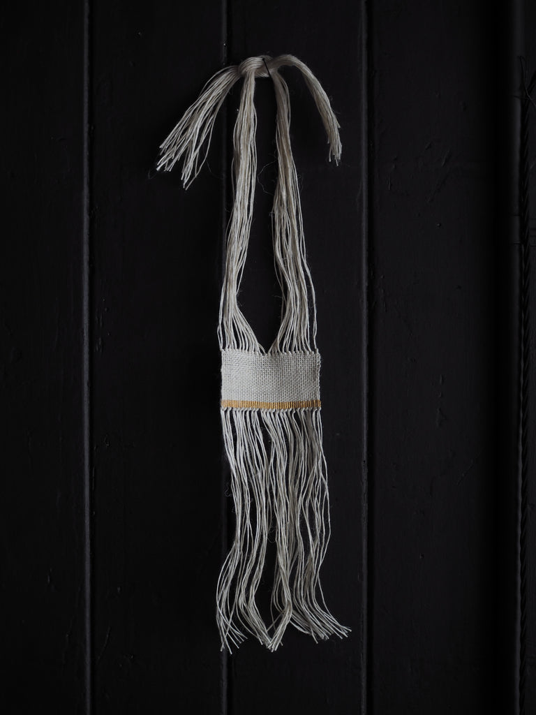 Japanese Linen Necklace / Wall Art, ver.2