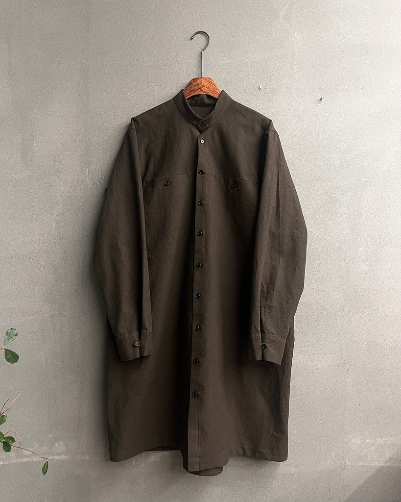 P0904 Yoke Pocket Long Shirt