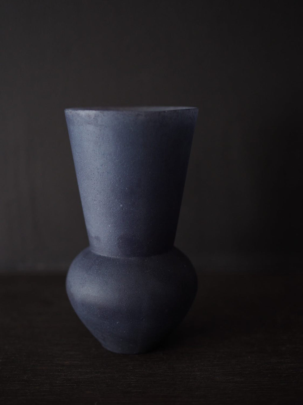 Black Glass Vase, ver.5