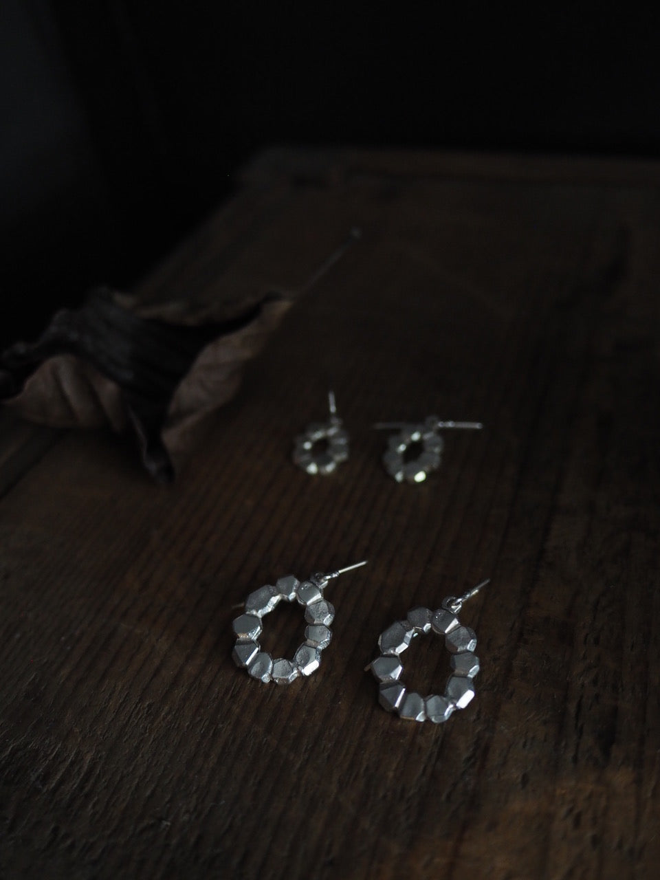 Daisy Chain Earrings, M or L