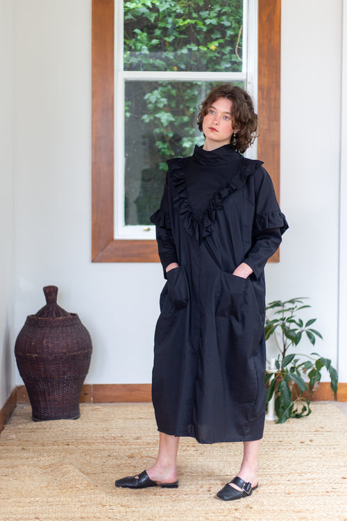 Tsukiyo long Dress - cotton